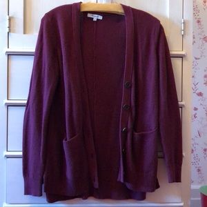 Madewell Women’s Burgundy Cardigan XS